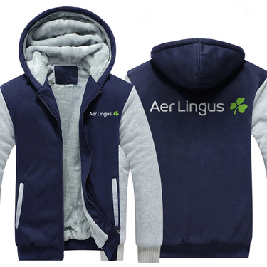 LINGUS AIRLINES JACKETS FLEECE SWEATSHIRT